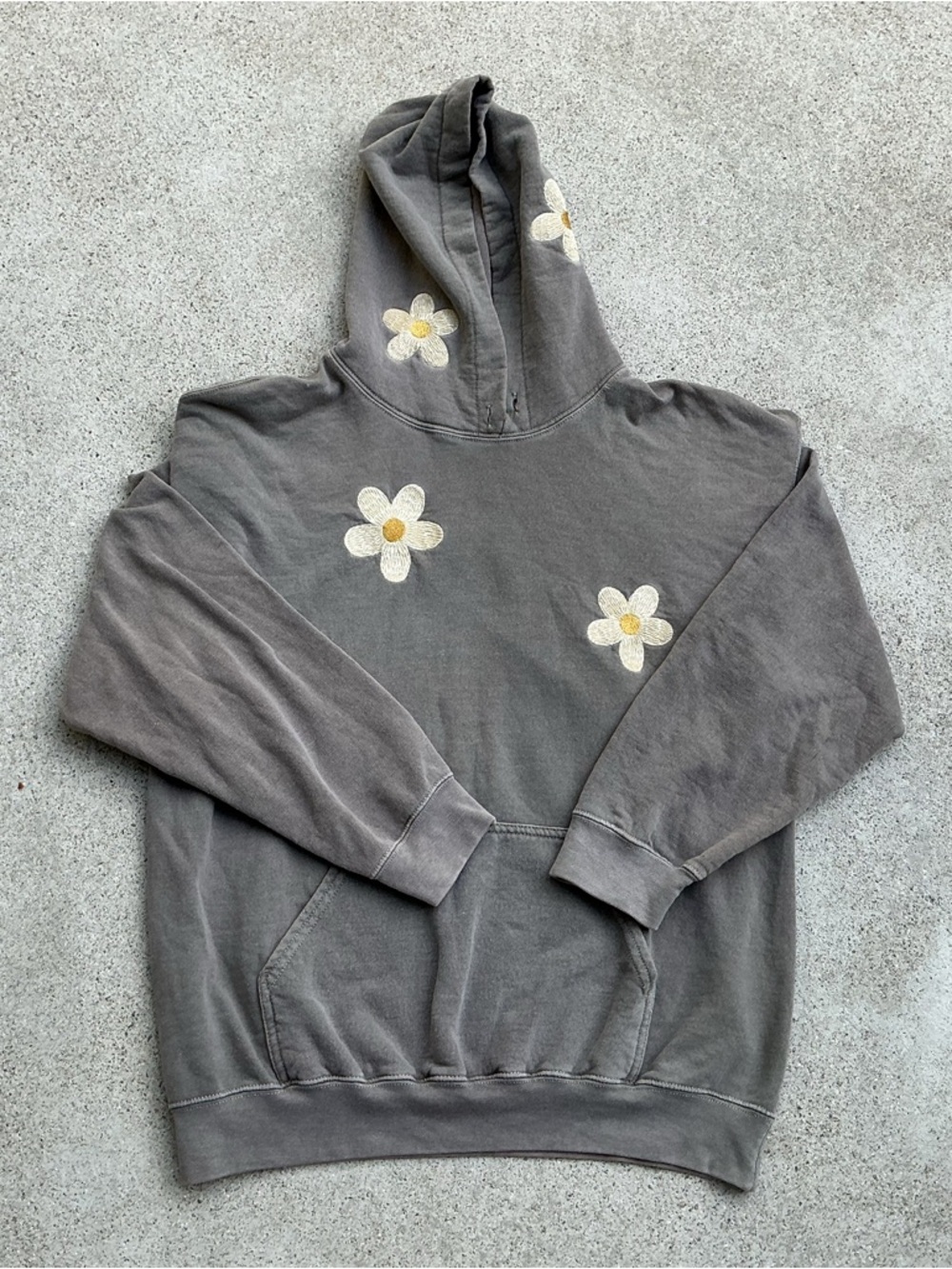 Bamabones Gray-Green Women’s Floral Sweatshirt